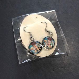 Handmade Toy Story earrings (dangle)